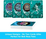 AQUARIUS Grateful Dead Playing Cards Standard Size – Themed Novelty Deck with 52 Unique Band Designs – Collectible Merchandise Gift for Teens and Adults - Image 4