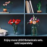 LEGO Botanicals Pretty Pink Flower Bouquet Building Set for Adults - Gifts for Birthdays - Artificial Flowers for Decor or Table Display - 10342 - Image 9