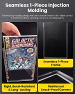 10 Pack Current Comic Book Top Loaders, 15 Mil Rigid | PVC Hard Sleeves, 5mm Deep Comic Book Hard Sleeves Protectors for Modern Comics Storage, Display, Collection & Signed Comics - Image 8