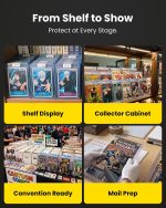 10 Pack Current Comic Book Top Loaders, 15 Mil Rigid | PVC Hard Sleeves, 5mm Deep Comic Book Hard Sleeves Protectors for Modern Comics Storage, Display, Collection & Signed Comics - Image 11