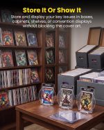 10 Pack Current Comic Book Top Loaders, 15 Mil Rigid | PVC Hard Sleeves, 5mm Deep Comic Book Hard Sleeves Protectors for Modern Comics Storage, Display, Collection & Signed Comics - Image 12