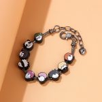 DIY JJK Charm Bracelet Gifts – 9 Mini Anime Faces in Chibi Style – Gojo, Yuji, Sukuna, Panda & More – Removable Alloy Chain for Fans and Collectors - Image 10