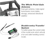 FLYSKY FS-i6X 6-10CH(Def.6) Transmitter and FS-iA6B Receiver for RC Models | 6-10 Channels (default 6) 2.4GHz AFHDS2A Radio System for RC Fixed Wing Quadcopter Car & Boat (Mode_2) - Image 6
