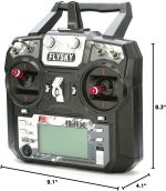 FLYSKY FS-i6X 6-10CH(Def.6) Transmitter and FS-iA6B Receiver for RC Models | 6-10 Channels (default 6) 2.4GHz AFHDS2A Radio System for RC Fixed Wing Quadcopter Car & Boat (Mode_2) - Image 9