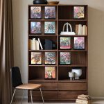Comic Book Storage Holder，Wood Comic Book Case with three acrylic dividers，Acrylic Comics Book Box，Bin & Organizer，Stores Up To 150 Comics (Black) - Image 6