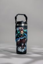 Demon Slayer Kimetsu No Yaiba Tanjiro Anime Tumbler, 30 Oz, Stainless Steel - Image 4