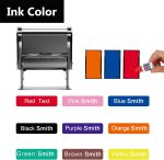 Custom Stamp,Personalized Stamp, Signature Stamps,9 Colors,5 Sizes | Signing Name,Self Inking Personalized Rubber Stamp, Business Stamps - Image 3