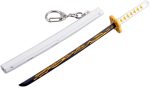 4ps Mini Toy Katana Keychain, Metal Model Sword with Pull Out Best Gift for Anime Lovers Samurai Sword Game Series - Image 4