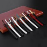 4ps Mini Toy Katana Keychain, Metal Model Sword with Pull Out Best Gift for Anime Lovers Samurai Sword Game Series - Image 7