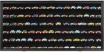 DisplayGifts Toy Minifigures Miniatures Display Case Frame Wall Cabinet Stand 200 Toys Dust Protection Black - Image 8