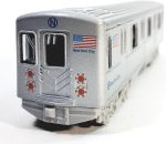 METRO Diecast Model Subway Train 7" - Image 4