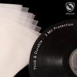 12" Vinyl Record Outer Sleeves (50 Pack), 3 Mil Crystal Clear | (12.75" x 12.75"), Archival Safe, Anti-Static, Acid-Free, LP Album Protection Against Dust, Dirt & Scratches - Image 3