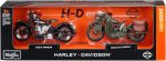 Maisto 1:18 Scale Harley Davidson Duos - 40s Series '42 Flat Head and '48 Panhead Diecast Motorcycles - Image 10