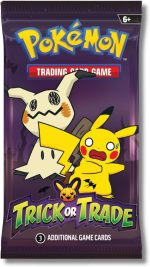 Pokemon 2023 Trick or Trade Mimikyu & Pikachu | 6 Mini Booster Packs - Image 3
