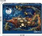 Ancient Castle Puzzles for Adults 1000 Pieces, Jigsaw Puzzles for Adults 1000 Piece, Challenging Game Toys, Impossible Puzzle, Family Decoration Puzzle - Image 4