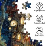 Ancient Castle Puzzles for Adults 1000 Pieces, Jigsaw Puzzles for Adults 1000 Piece, Challenging Game Toys, Impossible Puzzle, Family Decoration Puzzle - Image 7