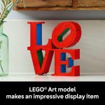 LEGO Art Love Collectible Building Set - DIY Kit for Adults, Ages 18+ - Gifts for Birthdays - Home Decor to Display on Table - 31214 - Image 7