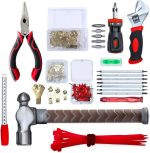 Marvel Mighty Thor's Hammer Mjolnir 91-Piece Tool Set, All-In-One Kit | Gadgets Include Screwdrivers, Wrench, Hammer, Pliers, Hook Sets, and More - Image 6