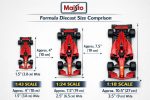 Bburago 1:24 Scale 2024 Formula Race McLaren MCL38 Diecast Vehicle with Helmet, Norris #4 - Image 6