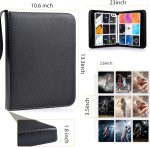 WOT I Trading Card Binder, 900 Pockets Sleeves with Zipper, Double Sided Pockets Card Holder Carry Case for Baseball Card, Football Card - Image 6