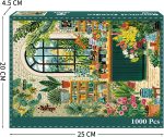Botanical Garden Puzzles for Adults 1000 Pieces, Jigsaw Puzzles for Adults 1000 Piece, Challenging Game Toys, Impossible Puzzle, Family Decoration Puzzle - Image 4