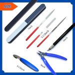 Gundam Model Tool Kit, 28pcs Hobby Building Tool Set, Modeler Basic Tools Craft Set for Cars, Airplanes, Buildings, Gundam, Robots Models Repairing and Fixing - Image 4