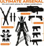 Titan 13 Action Figure,Movable 3D Printed Robot Toy | Lucky Robot 13 Action Figures,Creative Photography,Home Office Display,Photo Props,Birthday Gifts and Shelf Decor - Image 7