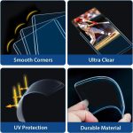 200 Card Sleeves Hard Plastic, Trading Card Holder (100 Hard + 100 Soft) | 3"x 4" Sports Cards Protectors, 35pt Baseball Card Holder Hard Cases fit for Baseball Sports MTG PKM Cards - Image 5