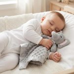 Pro Goleem Elephant Security Blanket, Soft Lovey Unisex Lovie Baby Gifts for Boys and Girls Snuggle Toy Stuffed Animal Newborn Essentials and Items Grey 16 Inch - Image 3