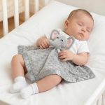 Pro Goleem Elephant Security Blanket, Soft Lovey Unisex Lovie Baby Gifts for Boys and Girls Snuggle Toy Stuffed Animal Newborn Essentials and Items Grey 16 Inch - Image 6