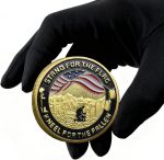 5pcs Military Veteran Challenge Coins Set Bulk | Veteran Memorial Day Coin, We Stand for The Flag, Commemorative Army Military Coins, For Veteran Day Father's Day - Image 4