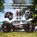HYPER GO H14BM V3 1/14 Brushless RC Cars for Adults Fast 50 mph | RC Truck, 3S Power, Fast Extreme, Waterproof, 2 batteries, for Snow or Sand - Image 5