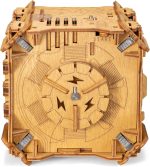 Puzzle Potato Tesla Box - Electronic Puzzle Box - Escape Room Game in a Box - Brain Teaser - 3D Wooden Puzzle for Adults - Money Puzzle Box for Cash Gift - Birthday GiftBox MoneyBox - Image 9
