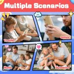 SMILESSKIDDO Kids Games Brain Teaser Slide Puzzle, with 1000+ Challenges | Original 3 Modes, Travel Toys Electronic Sliding Gifts for Boys & Adults, Fun Unblocking Logic Toy for Kid - Image 3