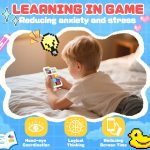 SMILESSKIDDO Kids Games Brain Teaser Slide Puzzle, with 1000+ Challenges | Original 3 Modes, Travel Toys Electronic Sliding Gifts for Boys & Adults, Fun Unblocking Logic Toy for Kid - Image 6