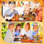 Yousoontic 6 Pcs Fall Thanksgiving Table Decor,Cute,Bright Orange | Wooden Thanksgiving Table Decorations Centerpieces, Thanksgiving Decorations, Give Thanks, Pumpkin & Truck Tabletop Signs - Image 7