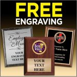 Crown Awards Above & Beyond Classic Wood Plaque, 10 x 13 Custom Engraved Trophy Plaque Award - Image 3