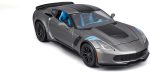 Maisto 1:24 Assembly Line 2017 Chevrolet Corvette Grand Sport - Grey - Image 5