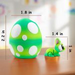 4PCS Easter Eggs Set with Bunny Inside, 3D Printed Poseable Rabbit | Fidget Toys, Easter Basket Stuffers for Kids, Egg Hunt Party Favors - Image 5