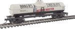 Walthers Trainline 40' Tank Car-Ready to Run-Baker's Chocolate GATX #31057 (White, Black, red) 931-1615 HO Scale Model Railroad - Freight Model - Image 3