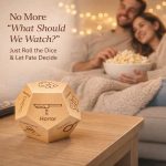 Movie Dice, 12-Sided Date Night Dice Game for Couples & Friends | Roll to Pick a Random Movie Genre for Date Nights; a Fun Gift for him, her, Couples, Birthdays, Anniversaries & Holidays. - Image 4