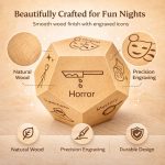 Movie Dice, 12-Sided Date Night Dice Game for Couples & Friends | Roll to Pick a Random Movie Genre for Date Nights; a Fun Gift for him, her, Couples, Birthdays, Anniversaries & Holidays. - Image 5