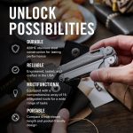 LEATHERMAN, Wave+, 18-in-1 Full-Size, Versatile Multi-tool for DIY, Home, Garden, Outdoors or Everyday Carry (EDC), Stainless Steel - Image 5
