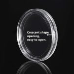 MUDOR 41mm Silver Dollar Coin Holder, 60 Pieces Eagle Coin Capsules | 7 Sizes Foam Gasket, Coin Collection Supplies,1 oz Silver Coin Storage Case Box - Image 8