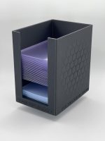 Original Toploader & Penny Sleeve Station, Black | Dual-Compartment, Holds 250 Penny Sleeves, Up to 45 Top Loaders Horizontally or 60 Vertically, Sports Cards & TCG, 4.75x4.25" - Image 4