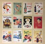 DreamHigh 64 pcs Collectible Vintage Ads & Movie Poster Postcards Bulk Pack - Image 8