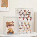 Acrylic Display Case for Collectibles, 4-Tier Large Stackable Clear Display Box with Removable Shelves and Magnetic Door, Dustproof Showcase for Figures, 1 Pack - Image 7