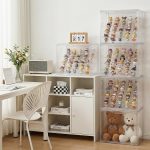Acrylic Display Case for Collectibles, 4-Tier Large Stackable Clear Display Box with Removable Shelves and Magnetic Door, Dustproof Showcase for Figures, 1 Pack - Image 8