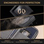 Floating Display Frame,for Jewelry & Coin Storage,Transparent Suspension Storage Box for Collector Daily Small Item Showcase & Gift Packaging, Black - Image 7