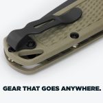 Benchmade Bugout EDC Knife, S30V Steel Blade (535GRY-1) | Ranger Green Grivory handle, Drop-Point blade - Image 5